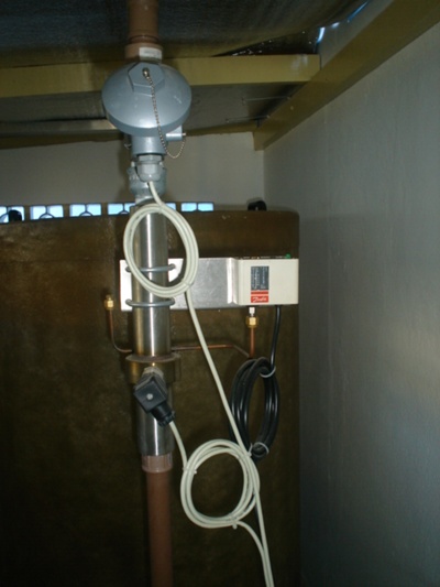 Sensor de pressão da água